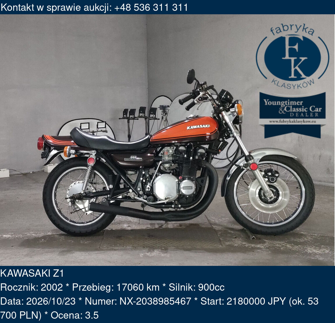 KAWASAKI Z1 2002 - zdjęcie 2