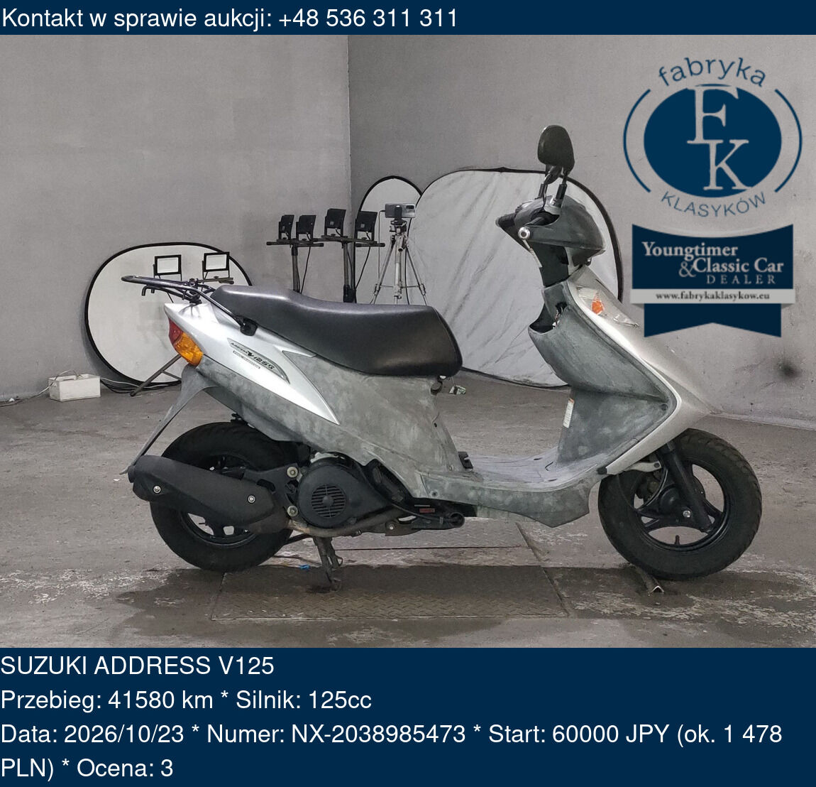 SUZUKI ADDRESS V125  - zdjęcie 2