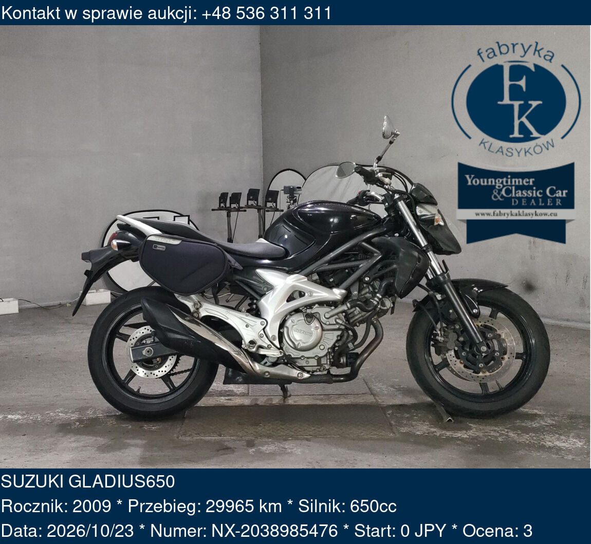 SUZUKI GLADIUS650 2009 - zdjęcie 2