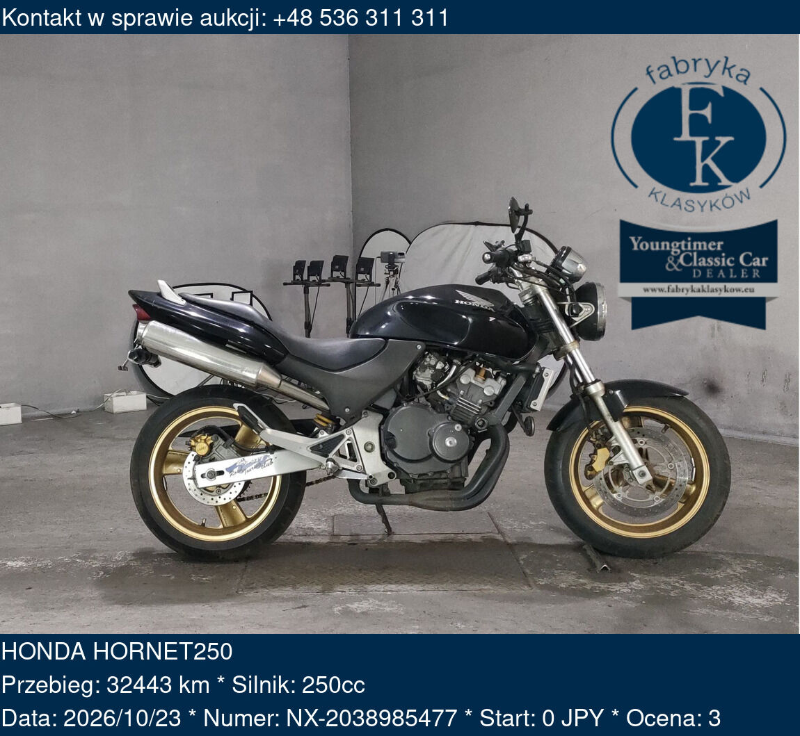 HONDA HORNET250  - zdjęcie 2