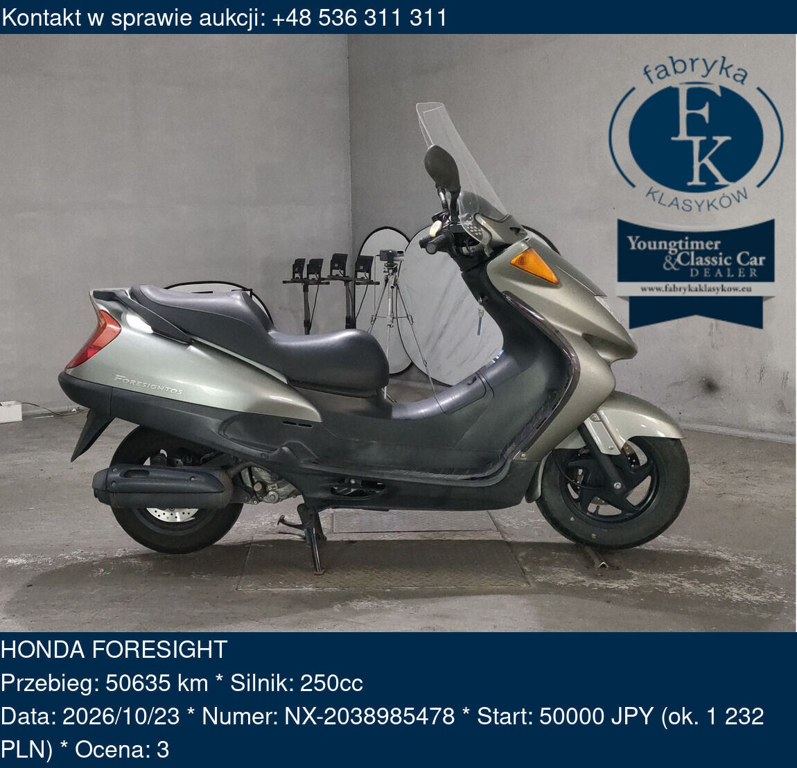 HONDA FORESIGHT  - zdjęcie 2