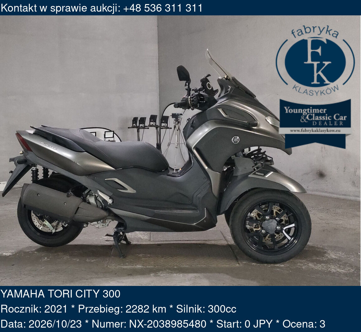 YAMAHA TORI CITY 300 2021 - zdjęcie 2