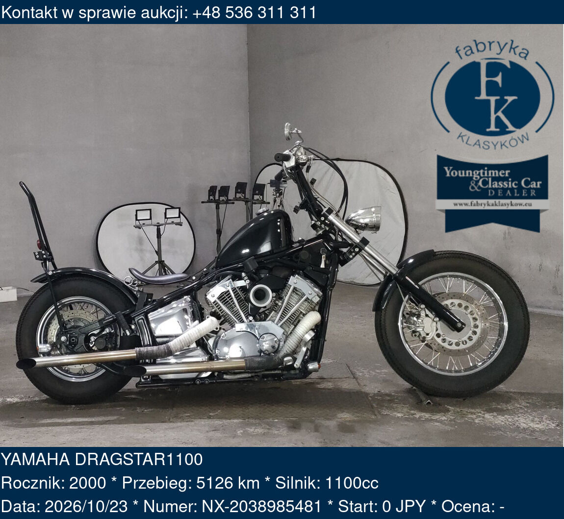 YAMAHA DRAGSTAR1100 2000 - zdjęcie 2
