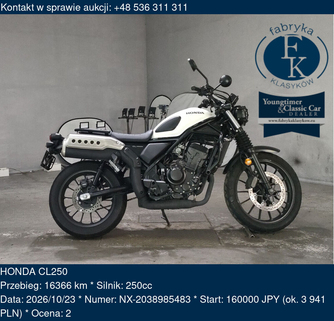 HONDA CL250  - zdjęcie 2
