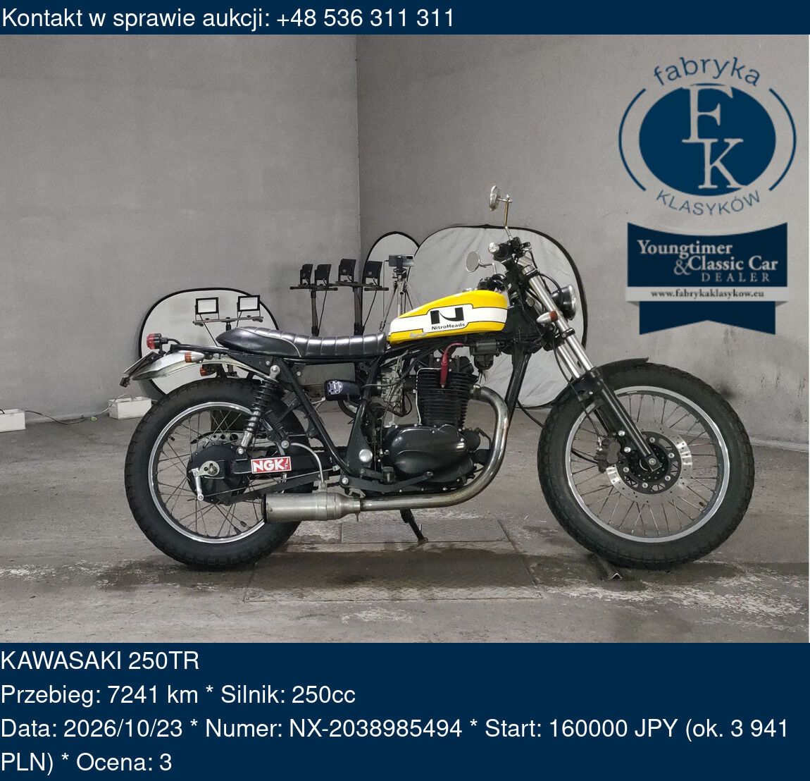 KAWASAKI 250TR  - zdjęcie 2
