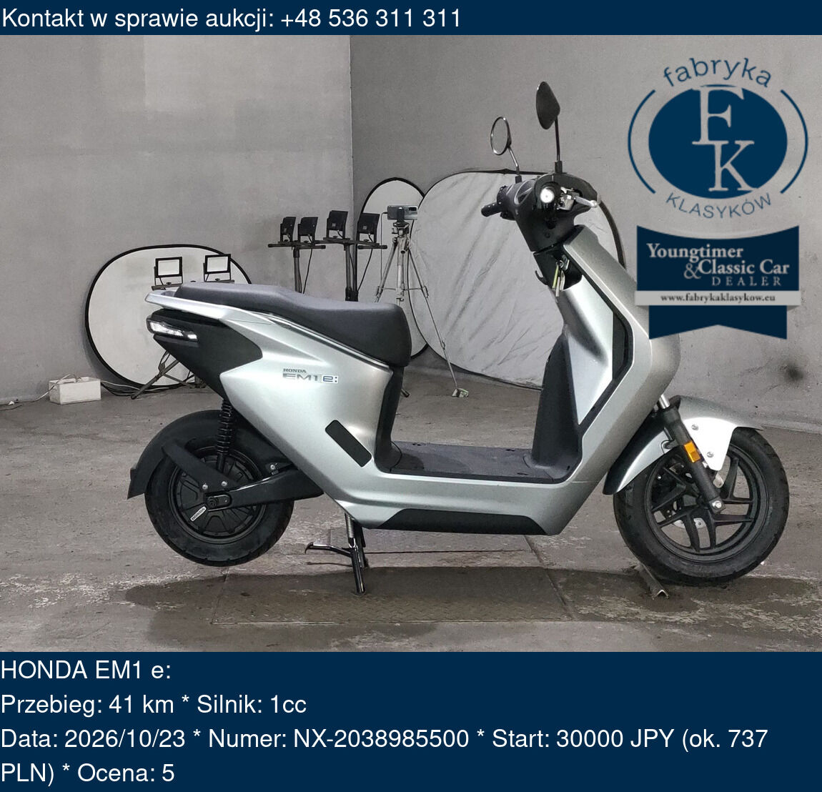 HONDA EM1 e:  - zdjęcie 2