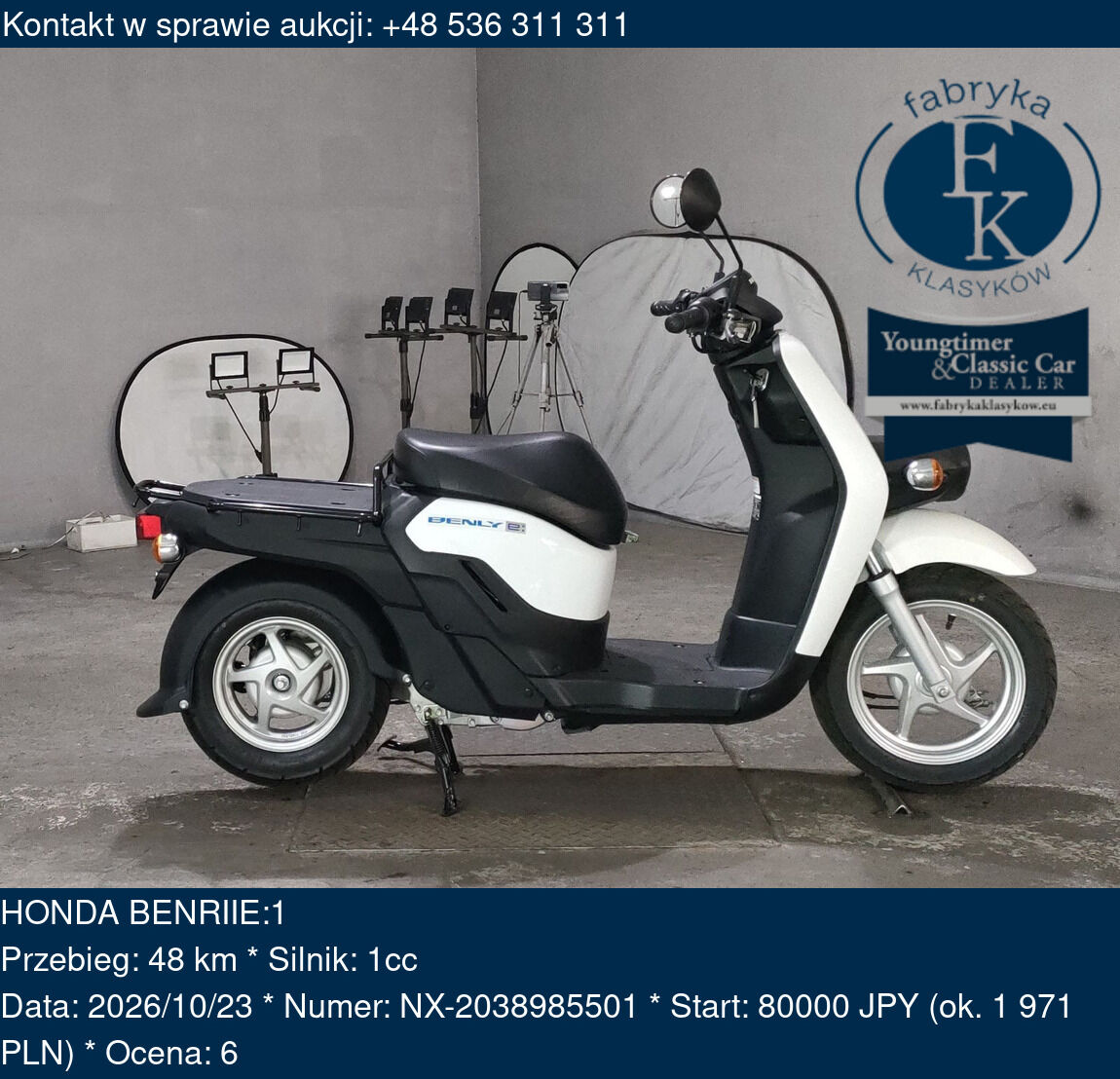 HONDA BENRIIE:1  - zdjęcie 2
