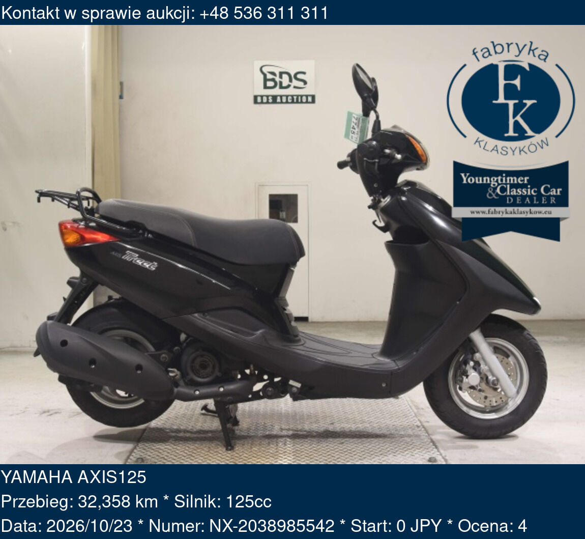 YAMAHA AXIS125  - zdjęcie 2