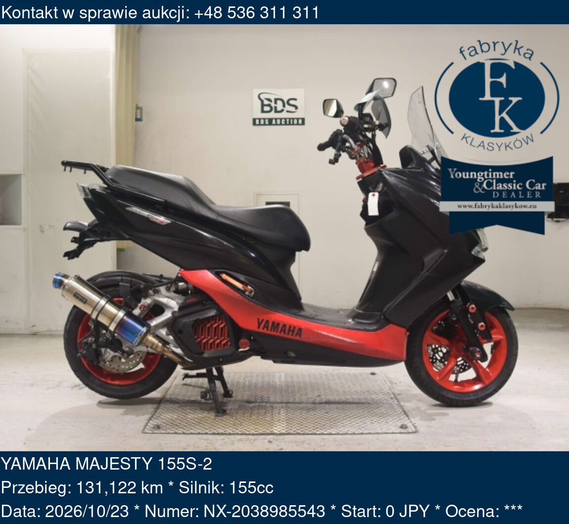 YAMAHA MAJESTY 155S-2  - zdjęcie 2