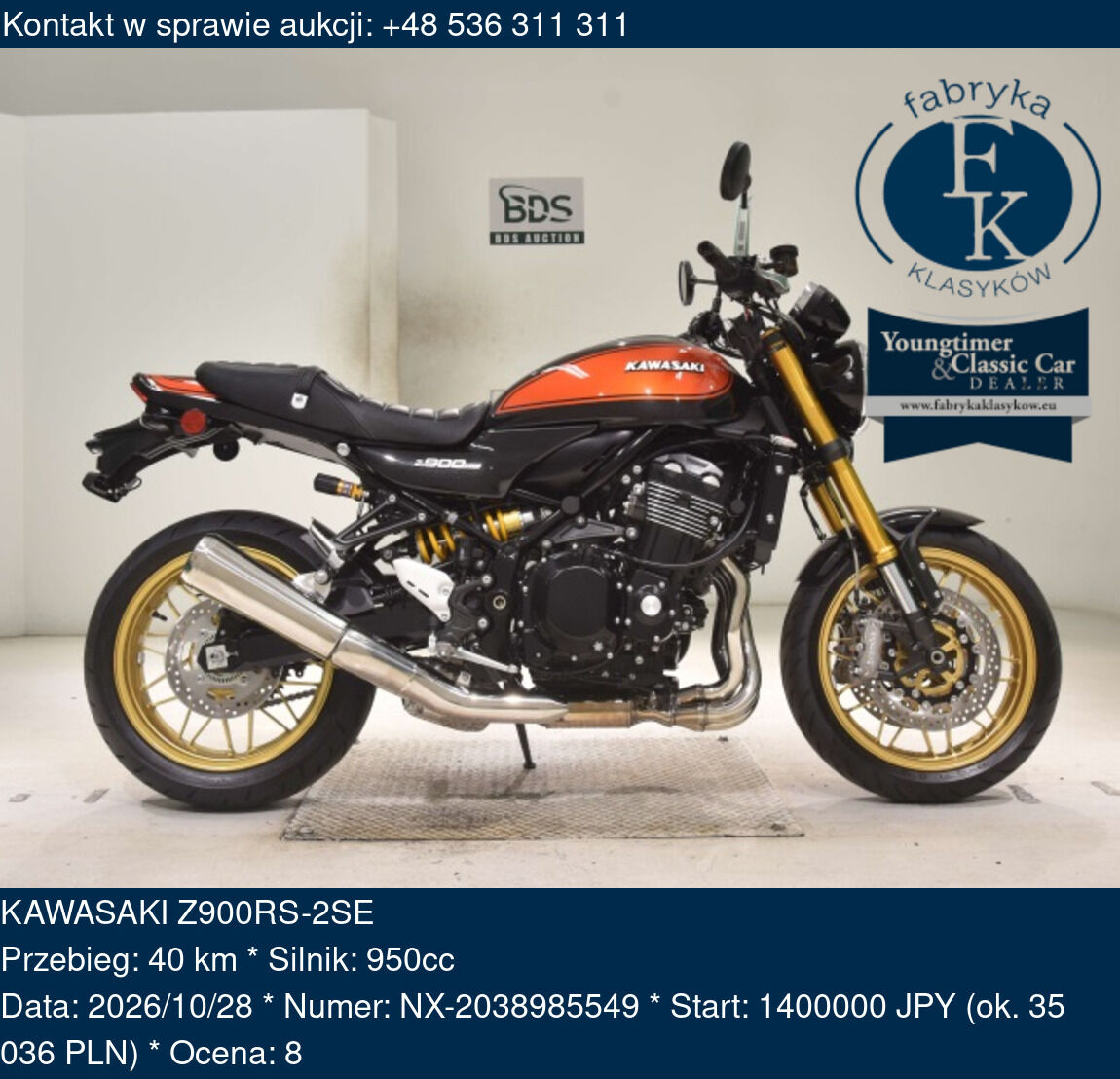 KAWASAKI Z900RS-2SE  - zdjęcie 2