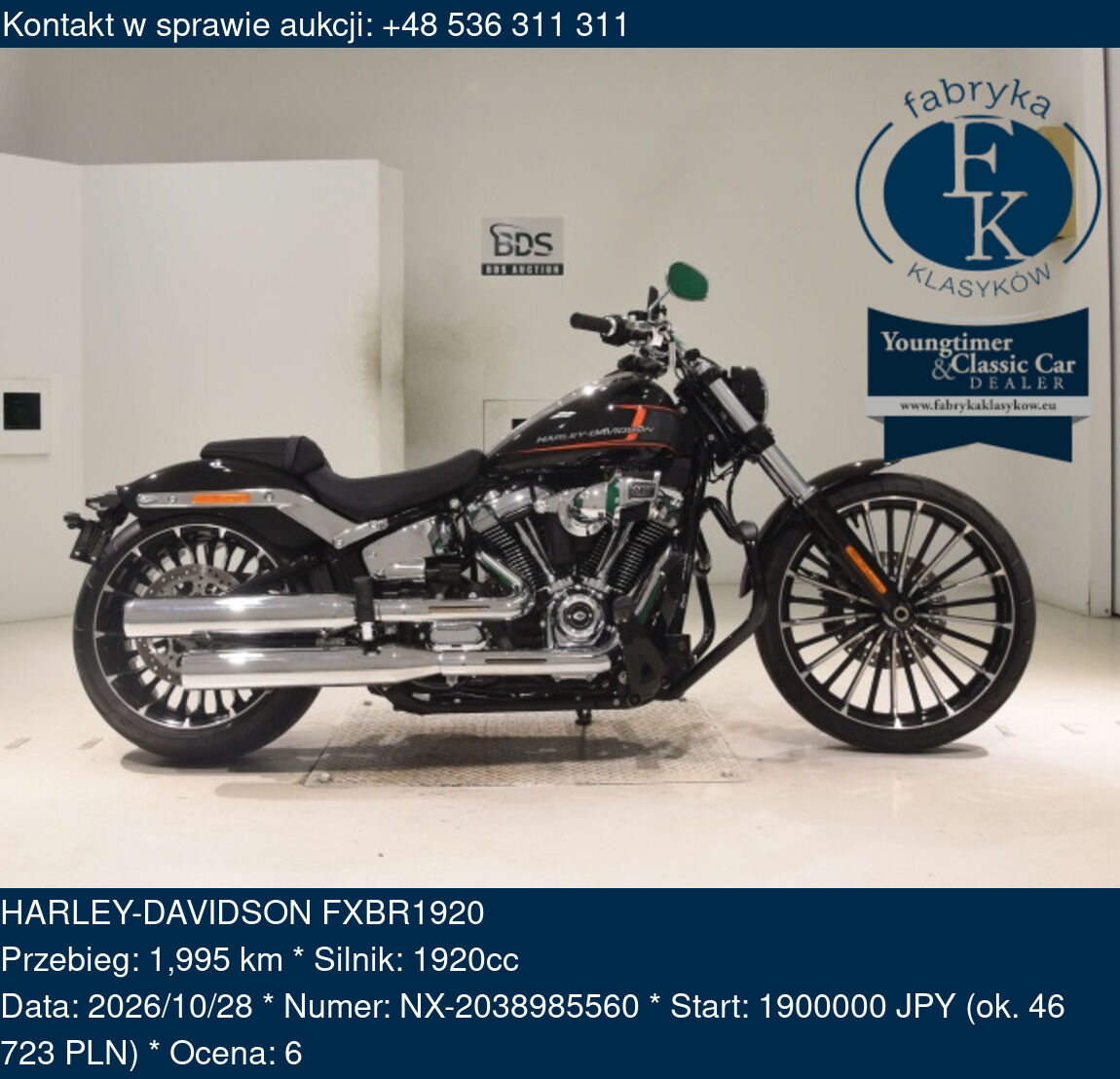 HARLEY-DAVIDSON FXBR1920  - zdjęcie 2