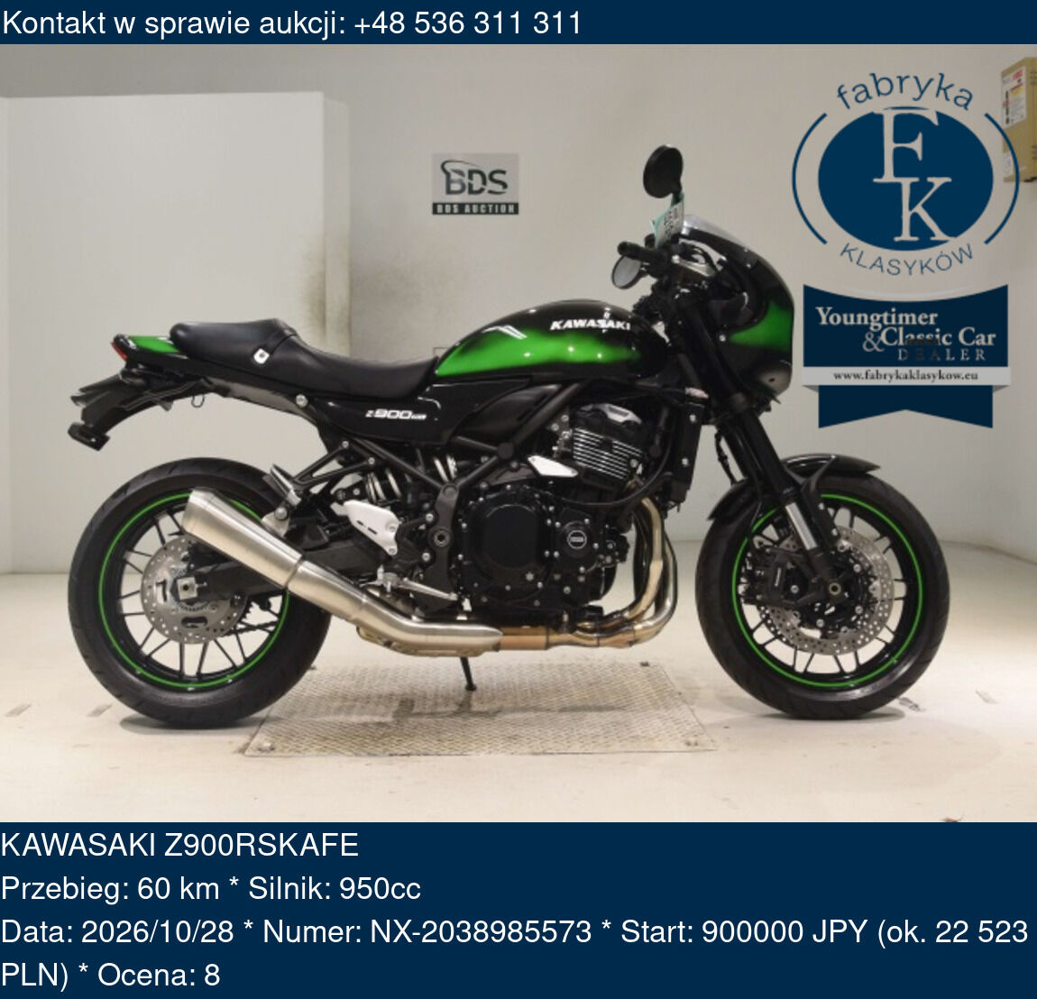 KAWASAKI Z900RSKAFE - zdjęcie 2