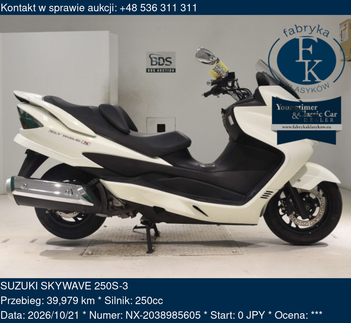 SUZUKI SKYWAVE 250S-3  - zdjęcie 2