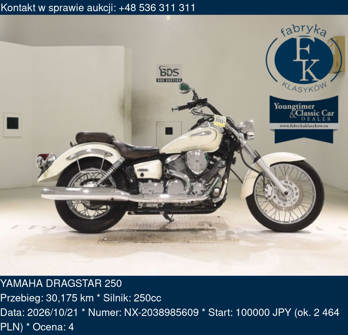 YAMAHA DRAGSTAR 250  - zdjęcie 2