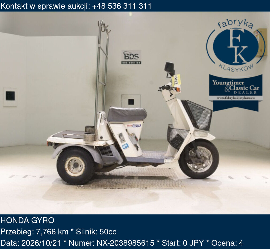 HONDA GYRO  - zdjęcie 2