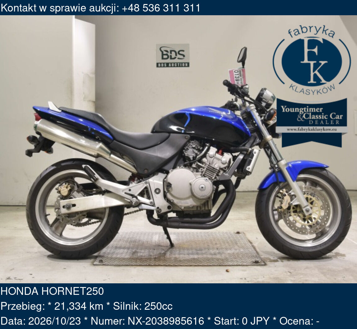 HONDA HORNET250  - zdjęcie 2