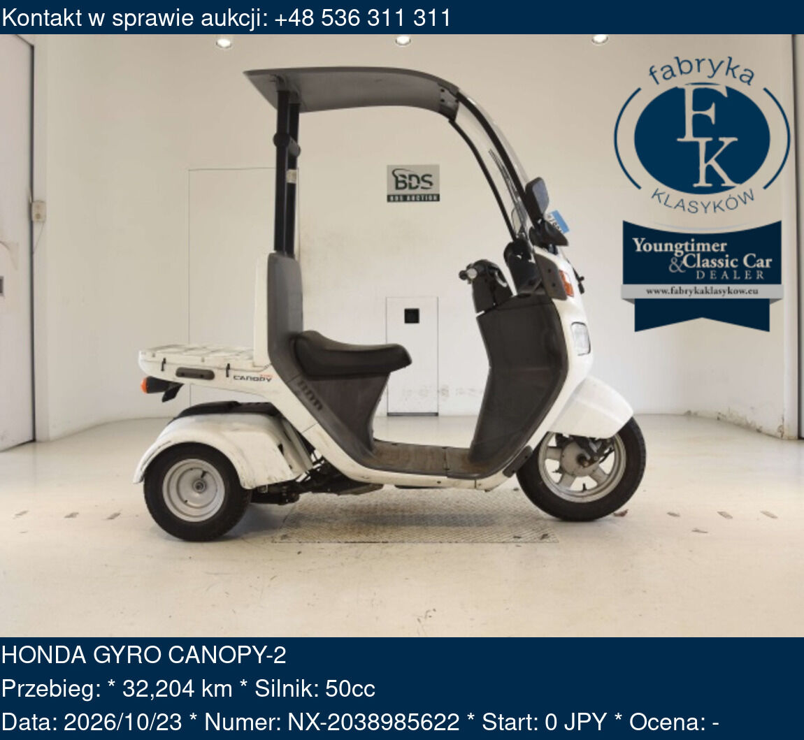 HONDA GYRO CANOPY-2 - zdjęcie 2