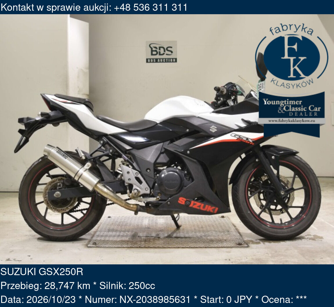 SUZUKI GSX250R  - zdjęcie 2