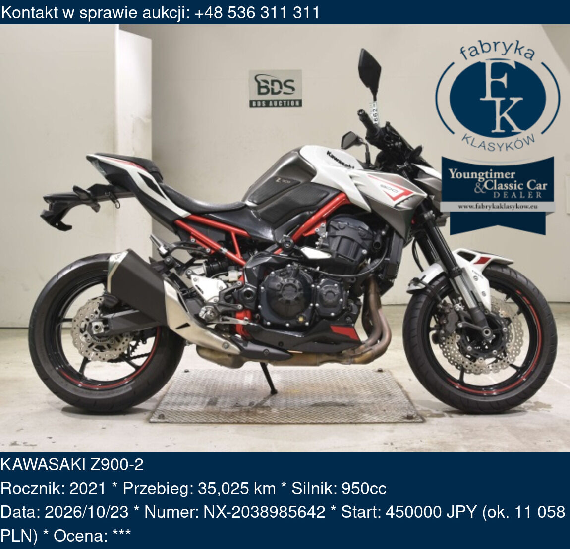 KAWASAKI Z900-2 2021 - zdjęcie 2