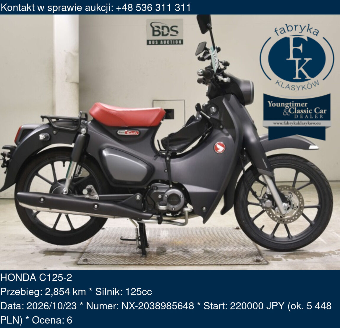 HONDA C125-2  - zdjęcie 2