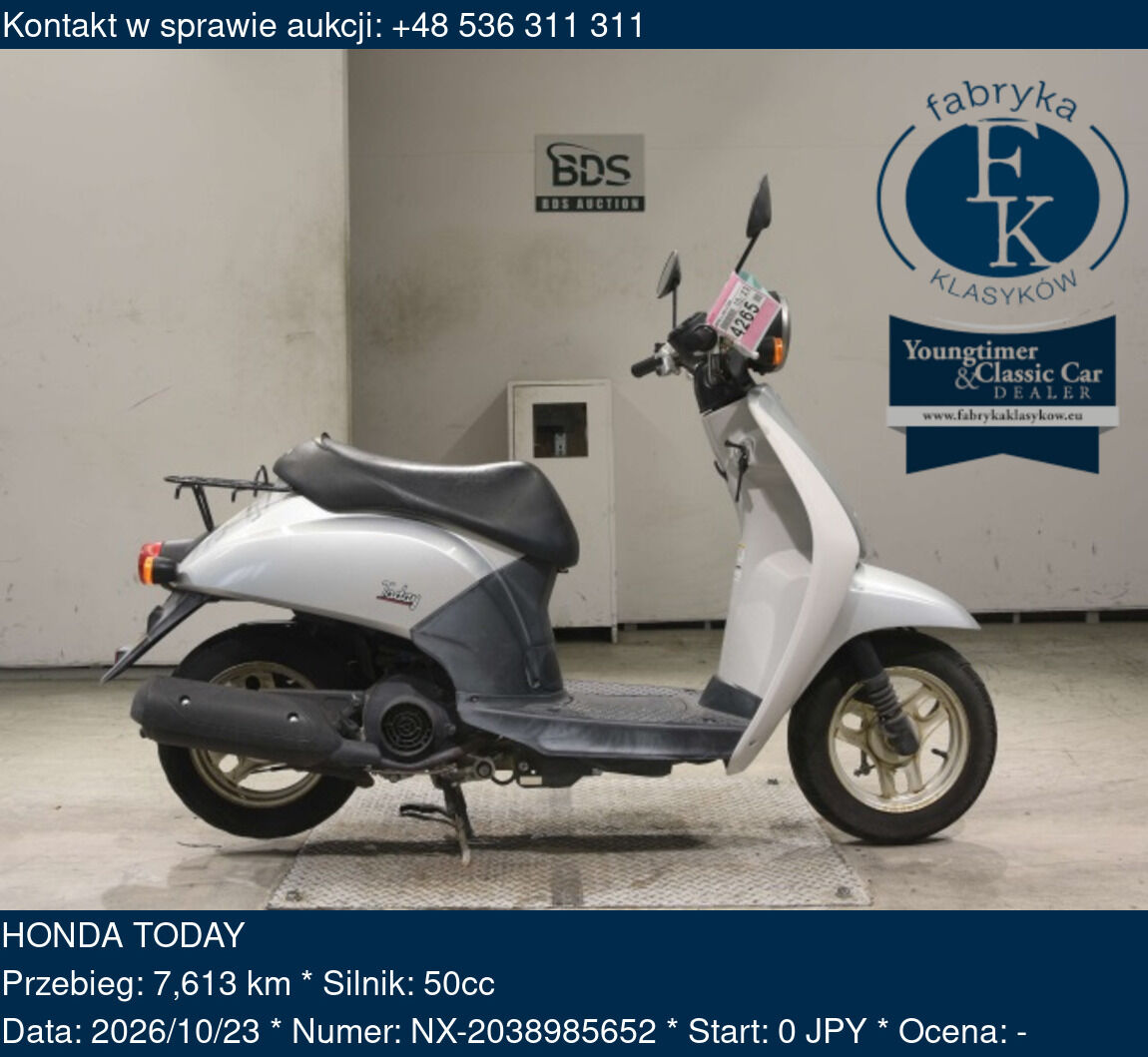 HONDA TODAY  - zdjęcie 2