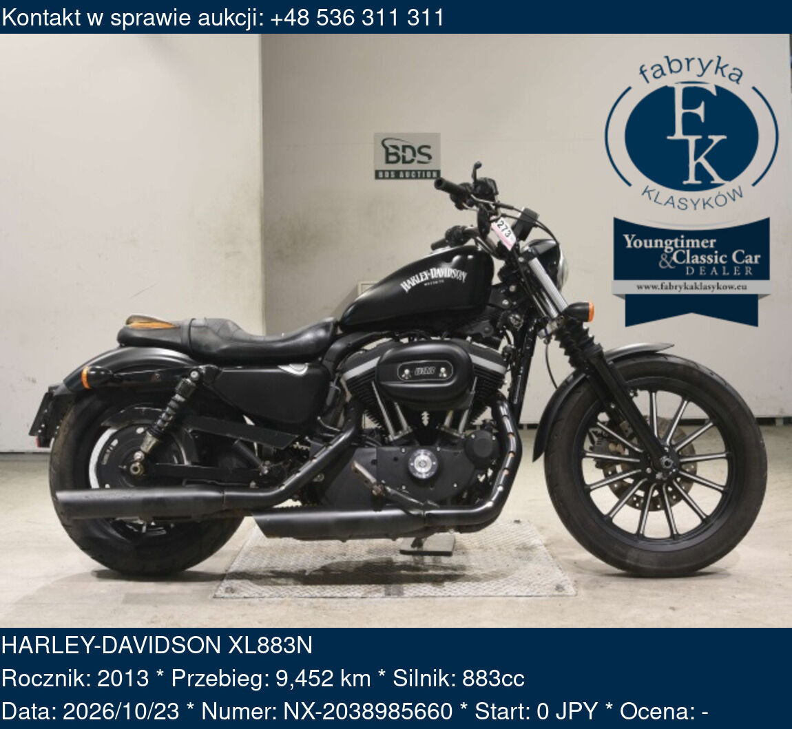 HARLEY-DAVIDSON XL883N 2013 - zdjęcie 2