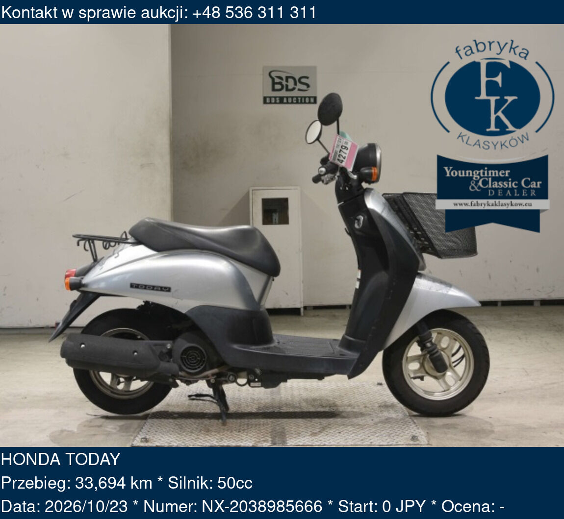HONDA TODAY  - zdjęcie 2