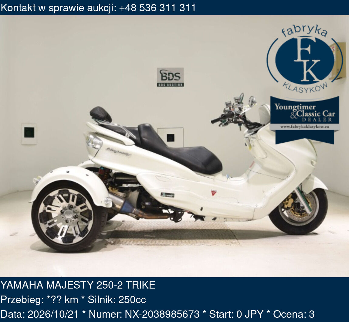 YAMAHA MAJESTY 250-2 TRIKE - zdjęcie 2