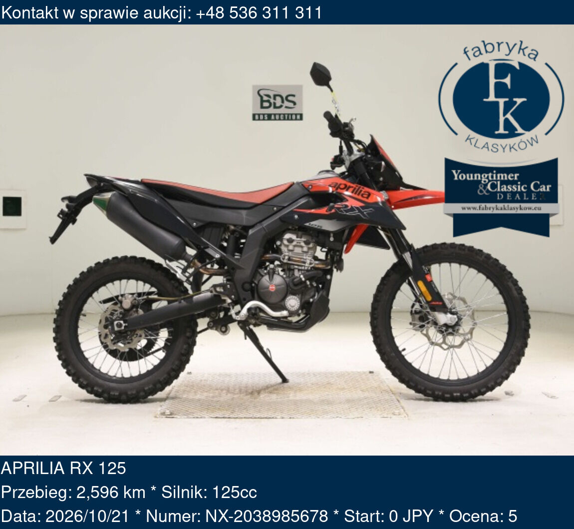 APRILIA RX 125  - zdjęcie 2