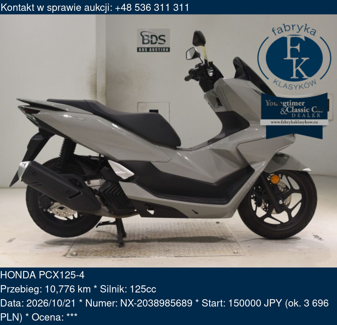 HONDA PCX125-4  - zdjęcie 2