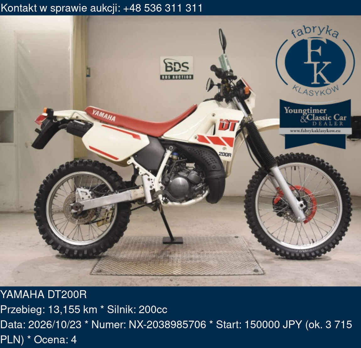 YAMAHA DT200R  - zdjęcie 2