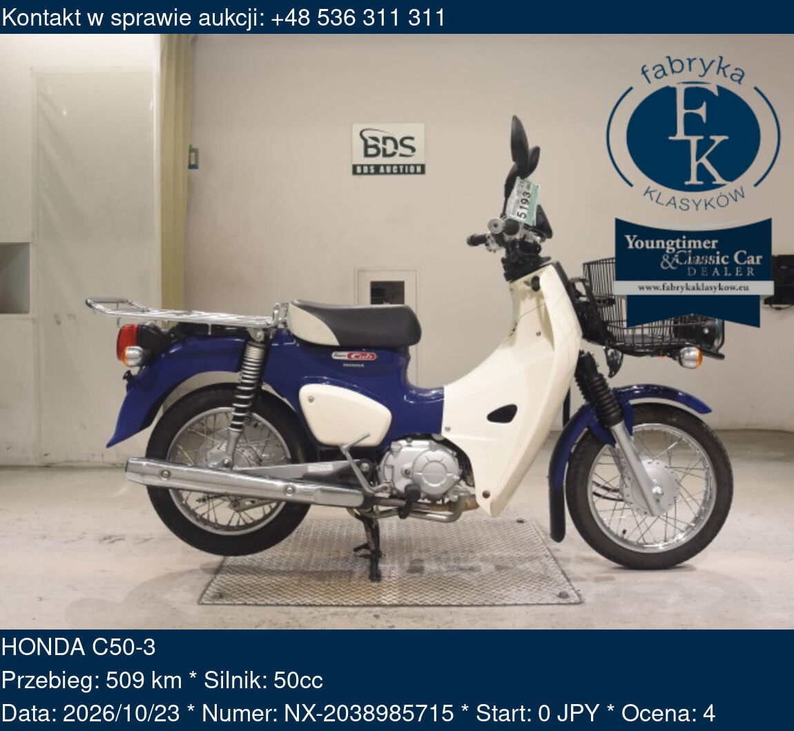 HONDA C50-3  - zdjęcie 2