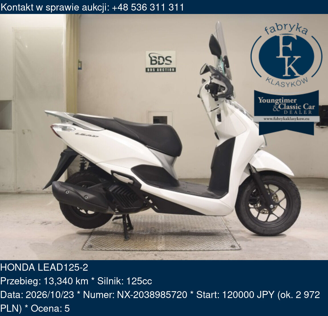 HONDA LEAD125-2 - zdjęcie 2