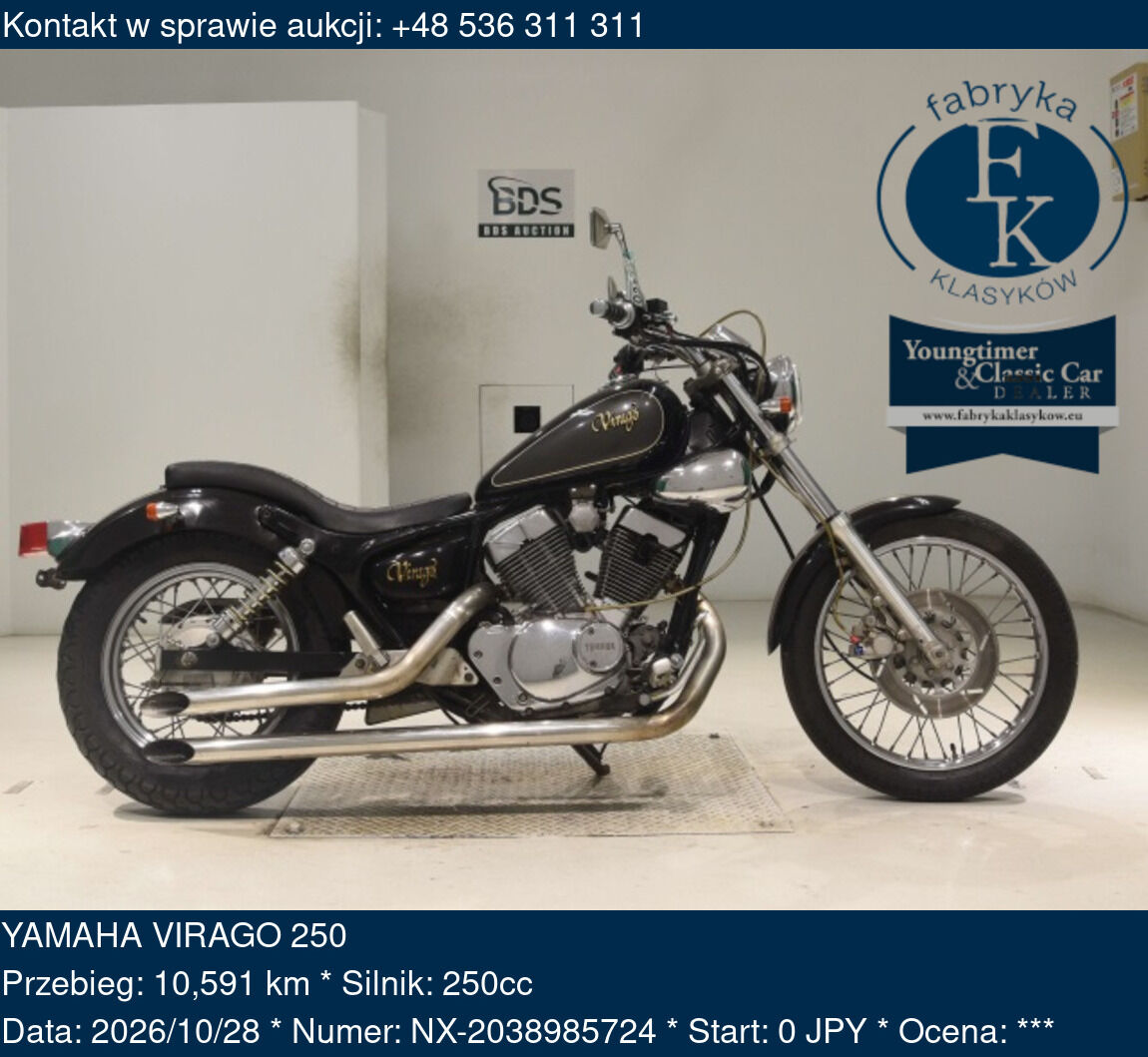 YAMAHA VIRAGO 250  - zdjęcie 2