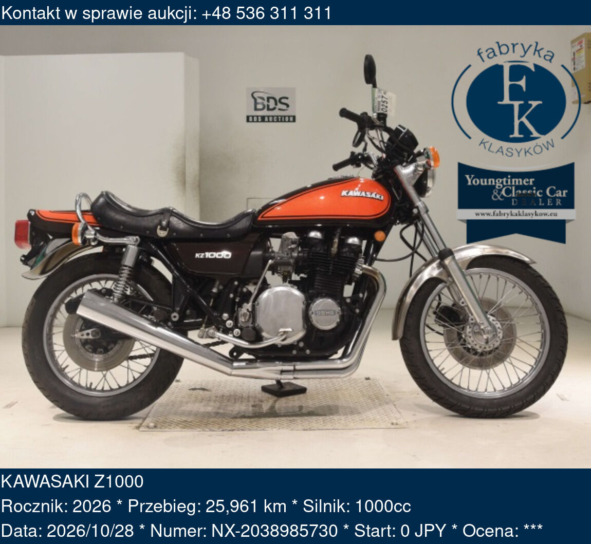 KAWASAKI Z1000 2026 - zdjęcie 2
