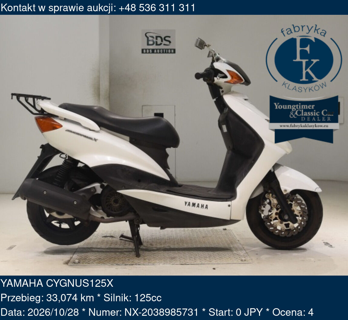 YAMAHA CYGNUS125X  - zdjęcie 2