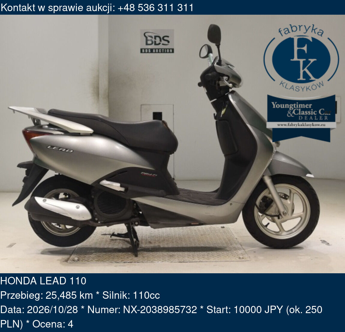 HONDA LEAD 110  - zdjęcie 2