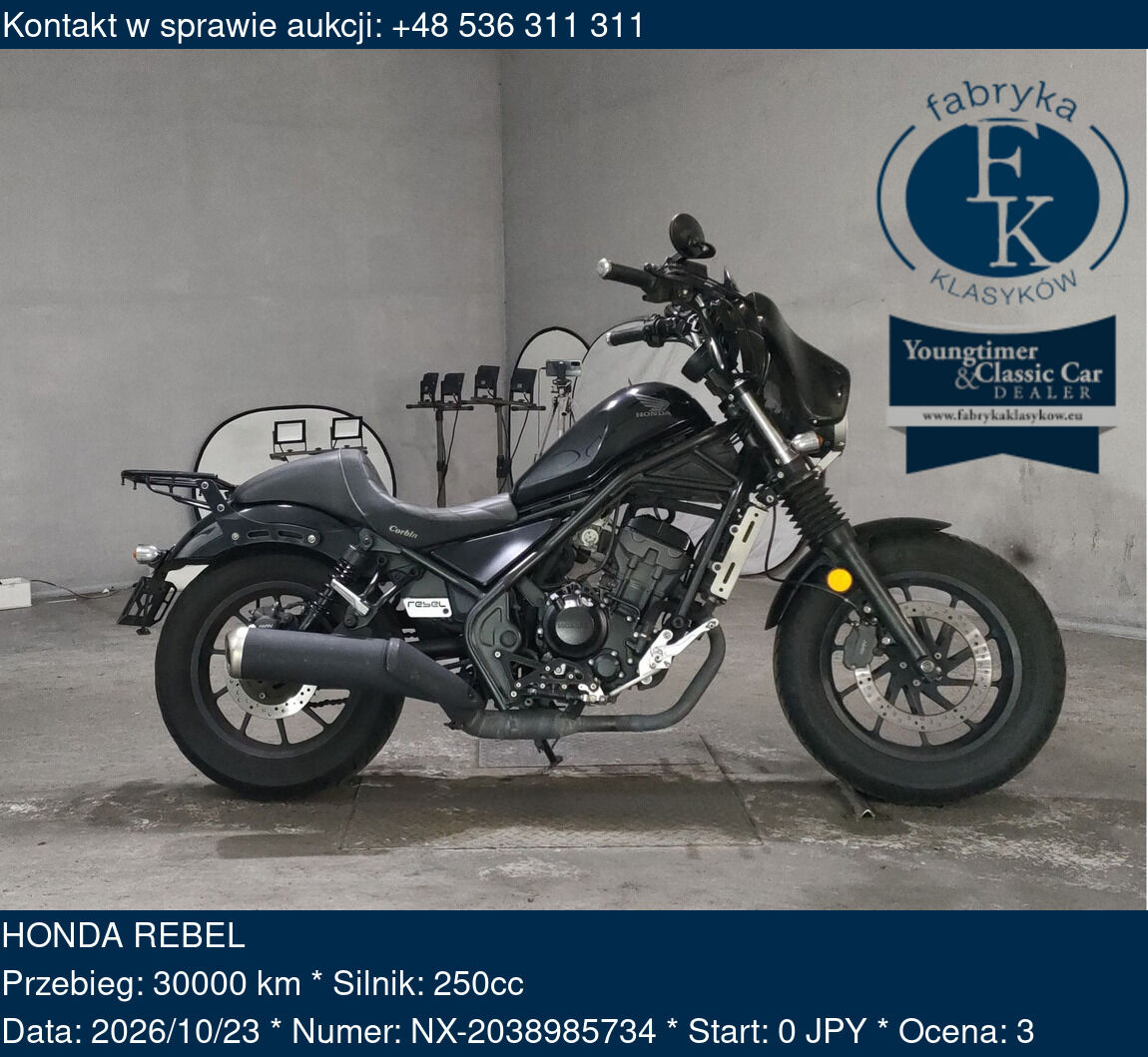 HONDA REBEL  - zdjęcie 2