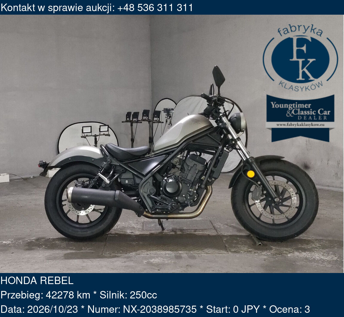HONDA REBEL  - zdjęcie 2