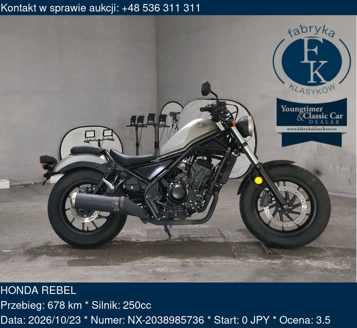 HONDA REBEL  - zdjęcie 2