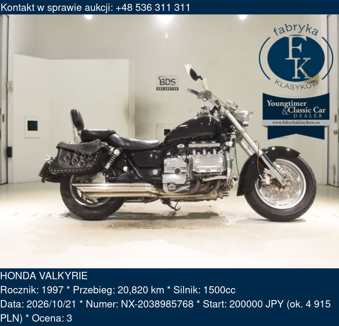 HONDA VALKYRIE 1997 - zdjęcie 2