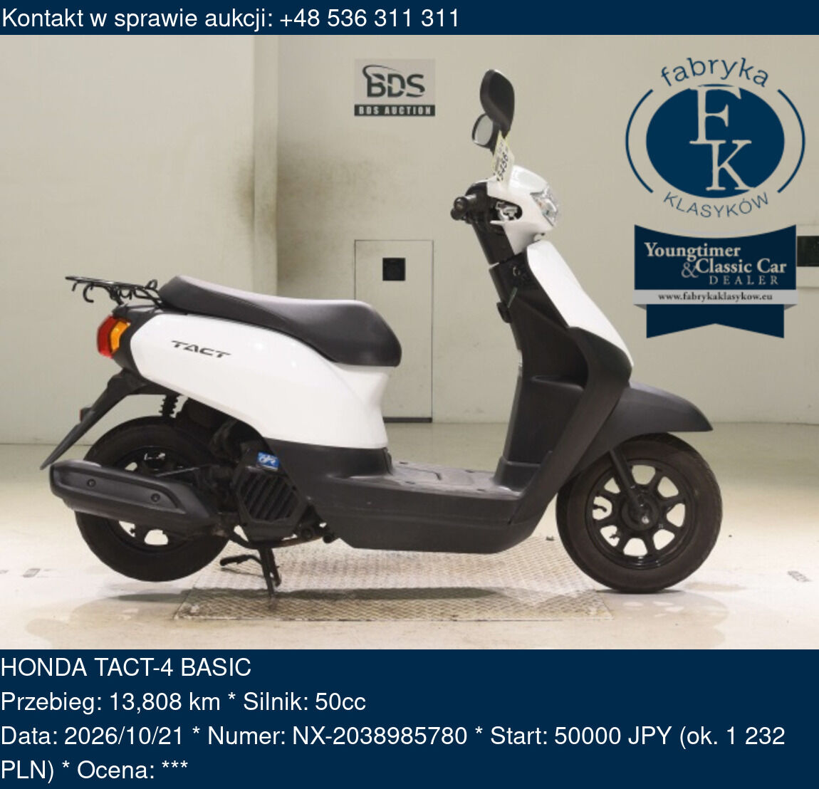HONDA TACT-4 BASIC  - zdjęcie 2