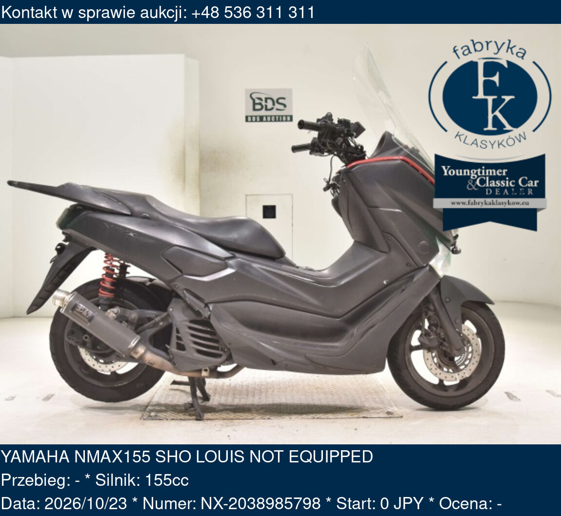 YAMAHA NMAX155 SHO LOUIS NOT EQUIPPED  - zdjęcie 2