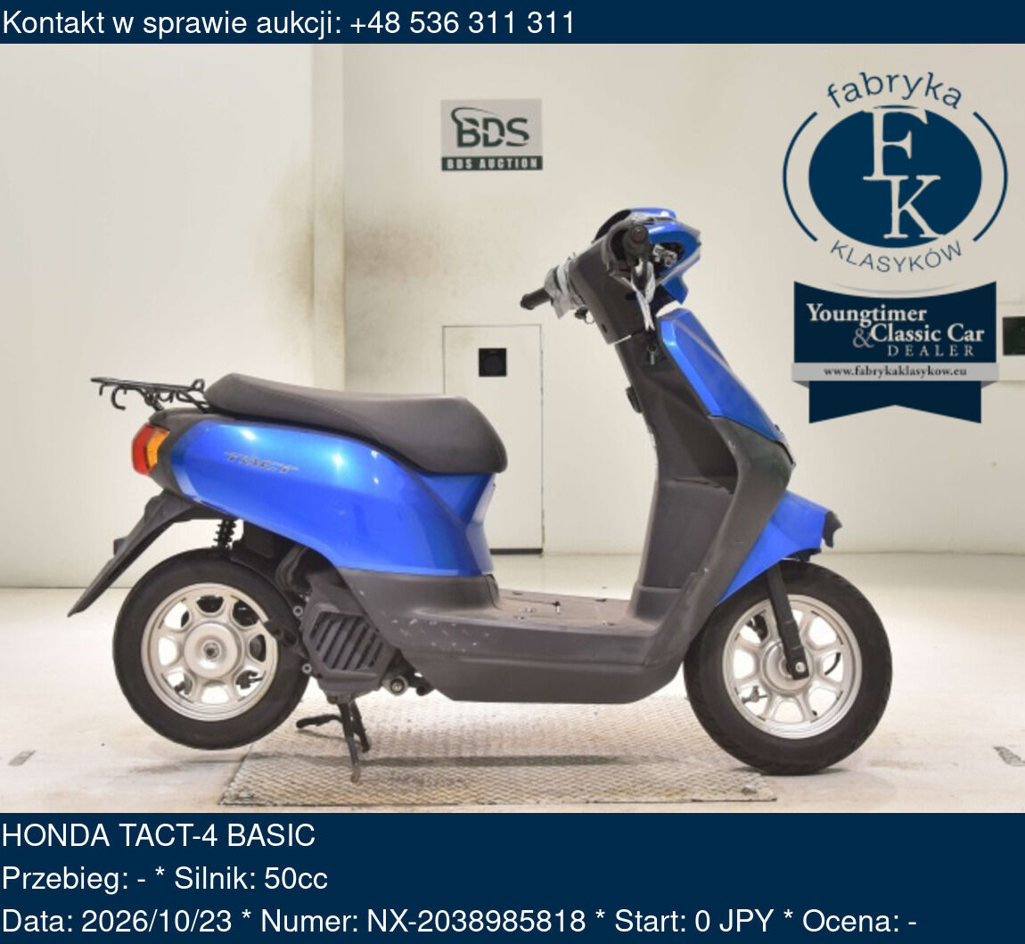 HONDA TACT-4 BASIC - zdjęcie 2