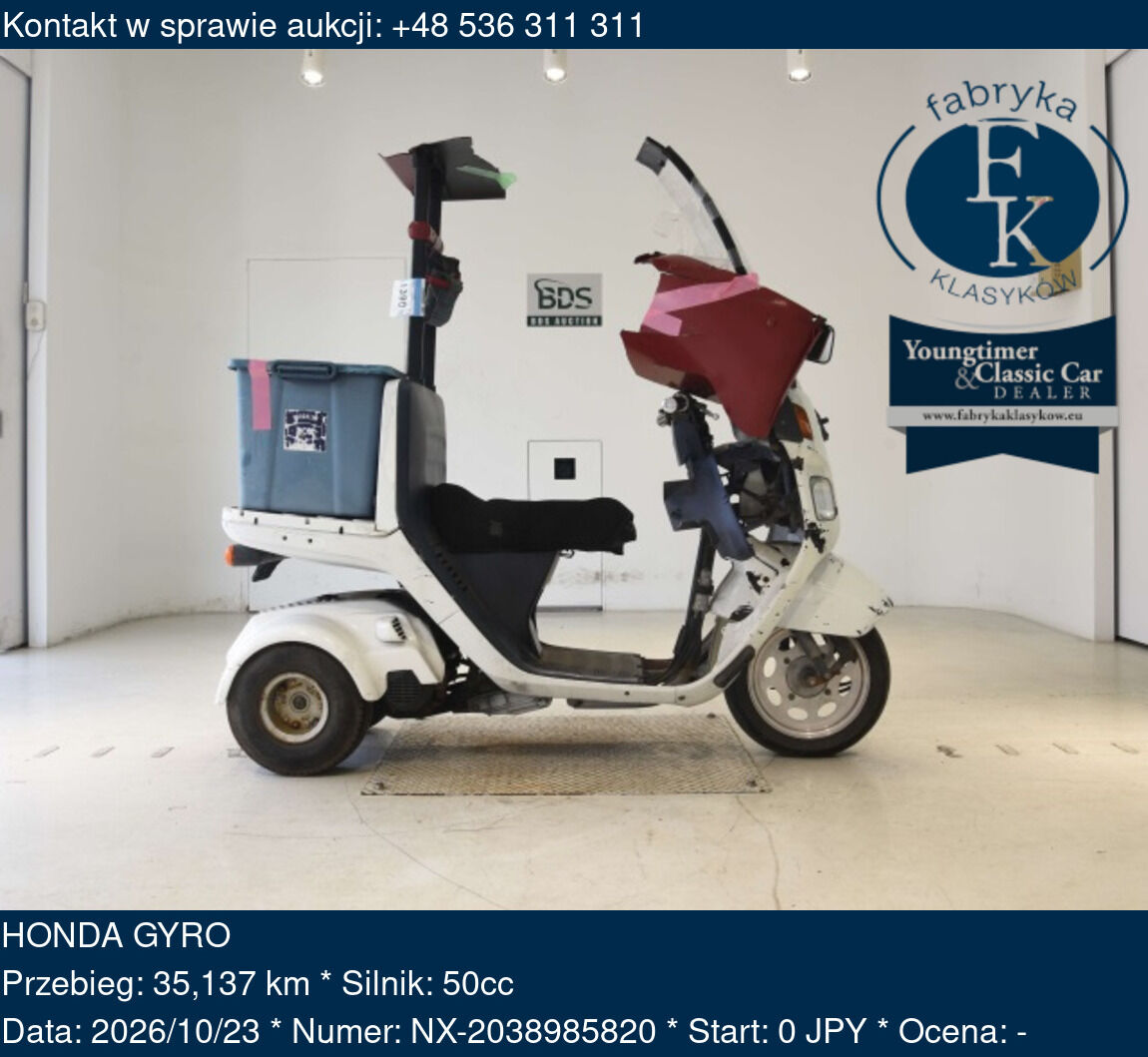 HONDA GYRO  - zdjęcie 2