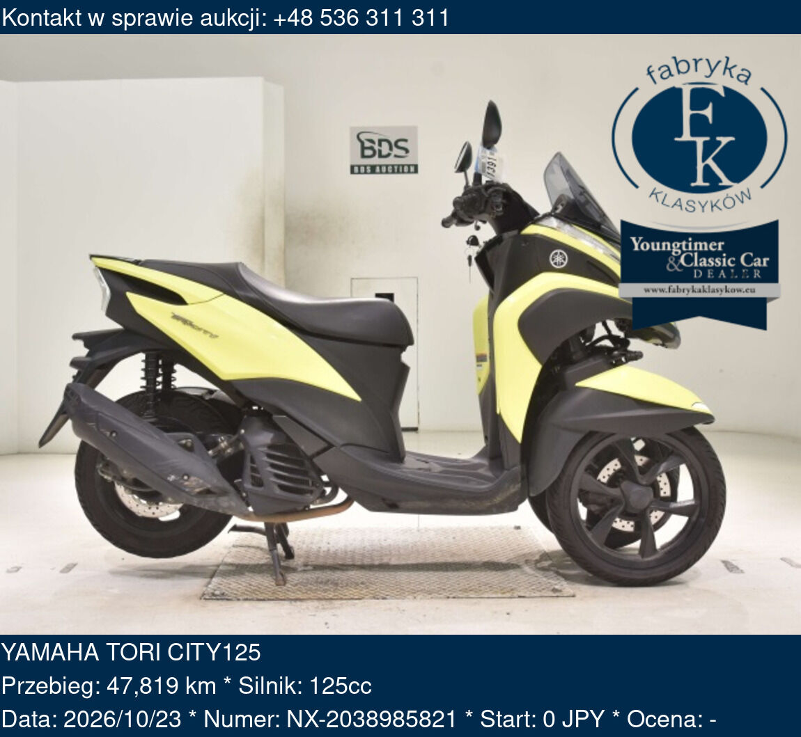 YAMAHA TORI CITY125 - zdjęcie 2