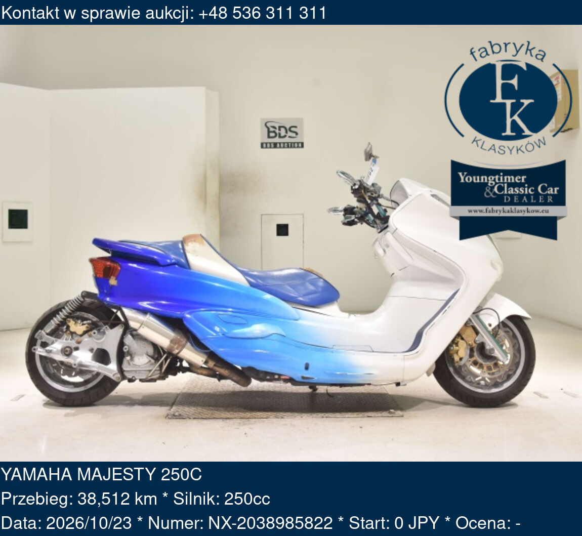 YAMAHA MAJESTY 250C  - zdjęcie 2