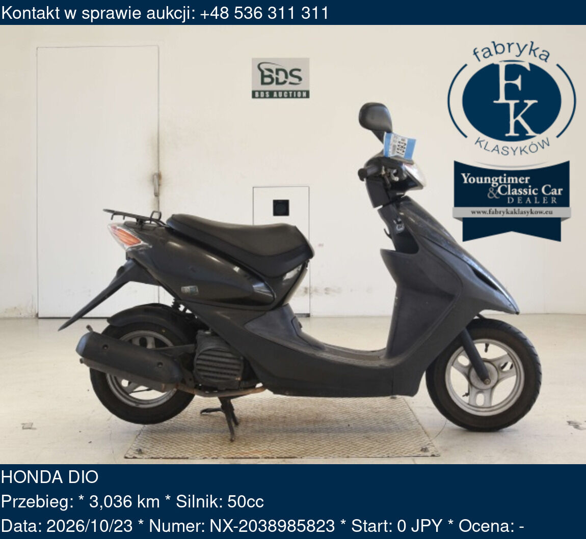 HONDA DIO  - zdjęcie 2