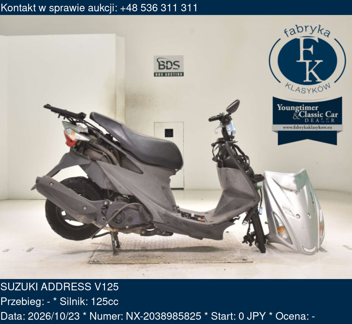 SUZUKI ADDRESS V125  - zdjęcie 2