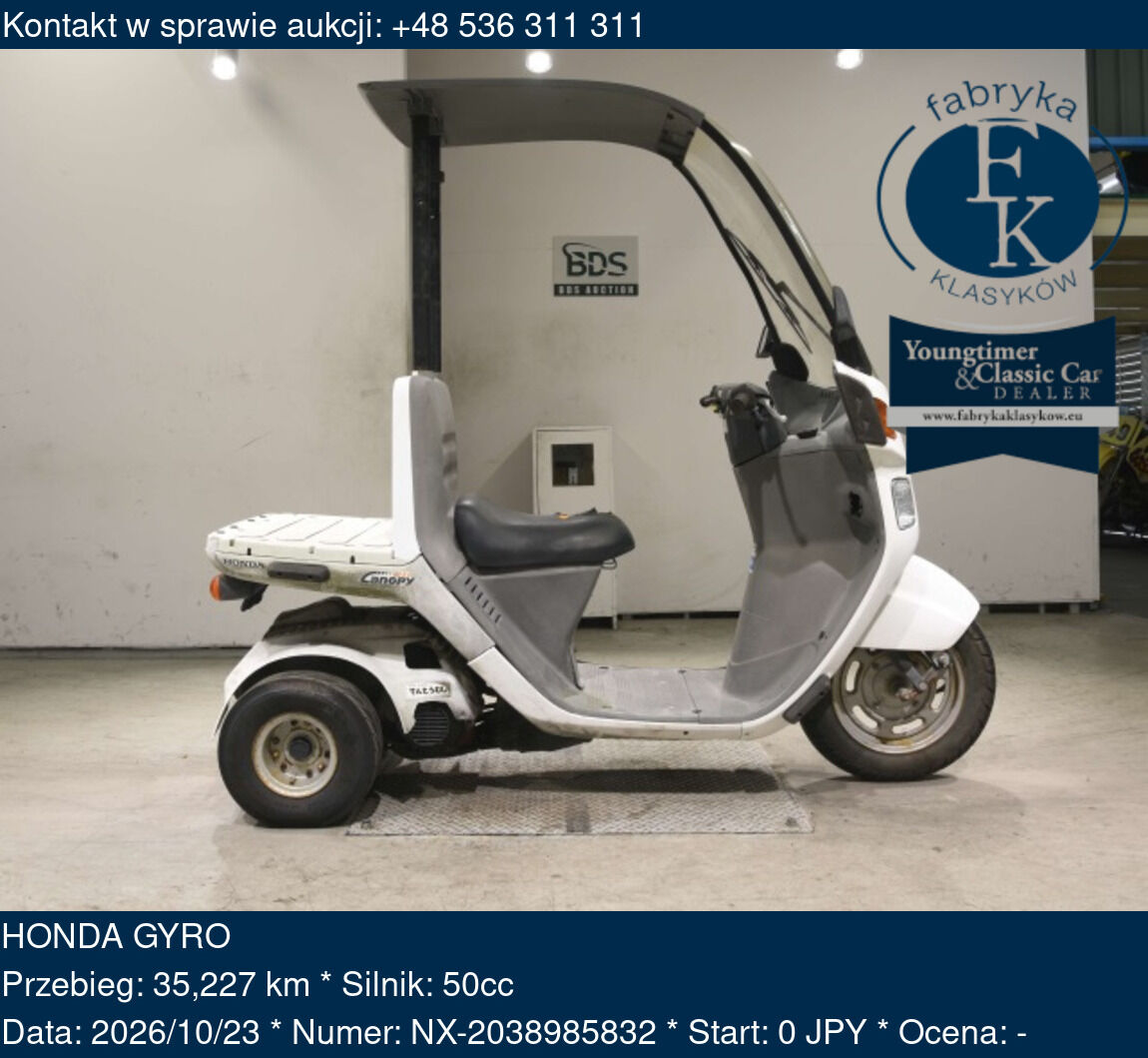 HONDA GYRO  - zdjęcie 2